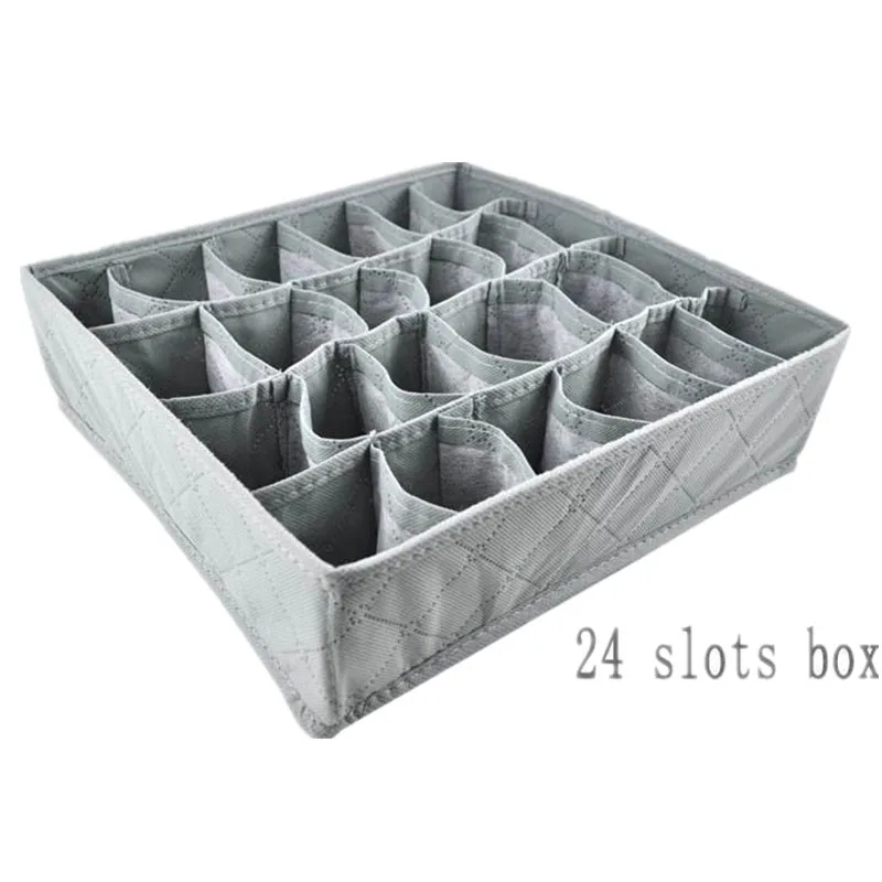 Нетканый ящик для хранения нижнего белья органайзер коробки бюстгальтера носки