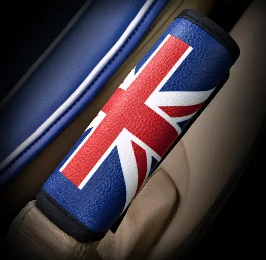 

2019 New Universal PU Leather Auto Car Hand Brake Cover Car Styling Accessories Handbrake Grips Fit For BMW Mini Cooper