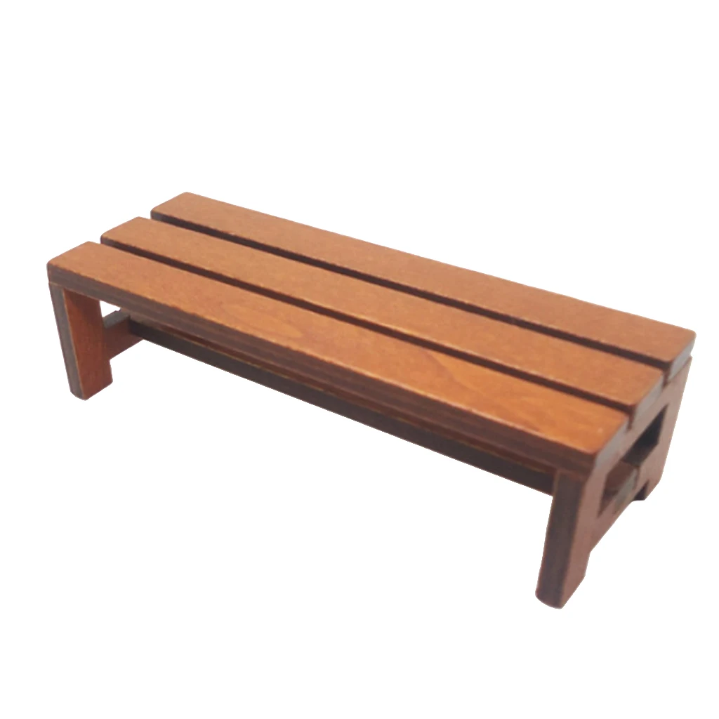 mini wooden bench