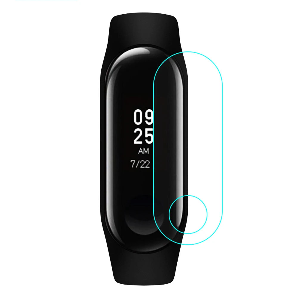 5 шт./лот, стекло для Xiaomi Mi Band 3, умный браслет, Защитная пленка для экрана для Xiaomi Mi Band 3 HD, ультратонкая защитная пленка