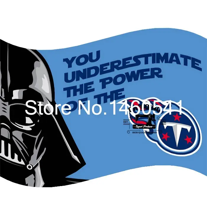 Tennessee Titans War Flag 3ft X 5ft Polyester Nfl Banner