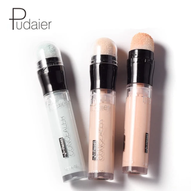 Pudaier Foundation Corrector Pen Palette Cream Liquid Concealer HD Face
