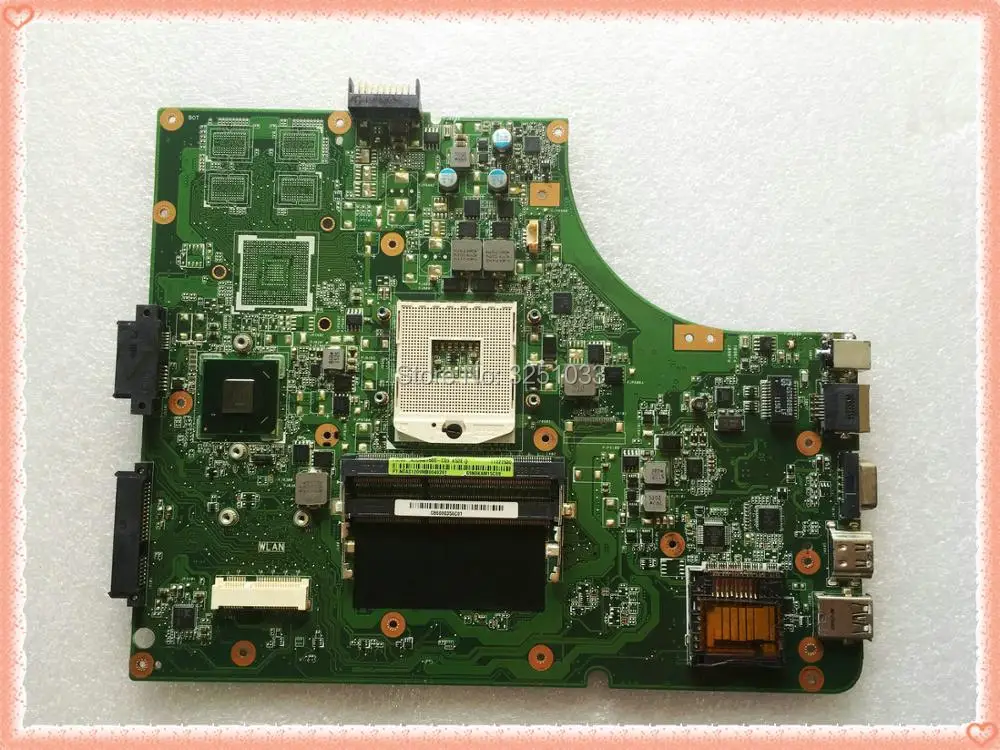 A53E K53E K53SD ноутбук для Asus A53S K53S материнская плата HM65 Rev: 2 3 PGA 989 встроенный 100%