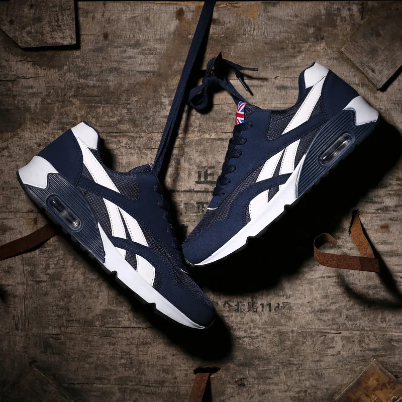 Осенняя популярная мужская спортивная обувь Новинка 2017 года Британский стиль