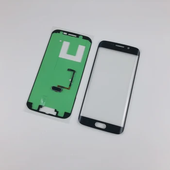 

For Samsung Galaxy S6 Edge G925 G925F LCD Display Touch Screen Panel Sensor Digitizer Glass Panel+Home Button Fingerprint+Adhesi