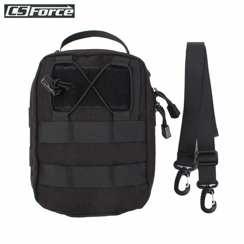 

Tactical Medical Storage Bag with Shoulder Strap Emergency First Aid Kit Military Travel Camping Molle EDC Pouch Shoulder Bags