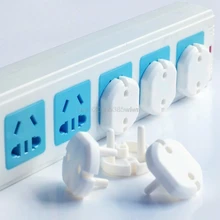 10pcs EU Power Socket Electrical Outlet font b Baby b font Children Safety Guard Protection HC6U