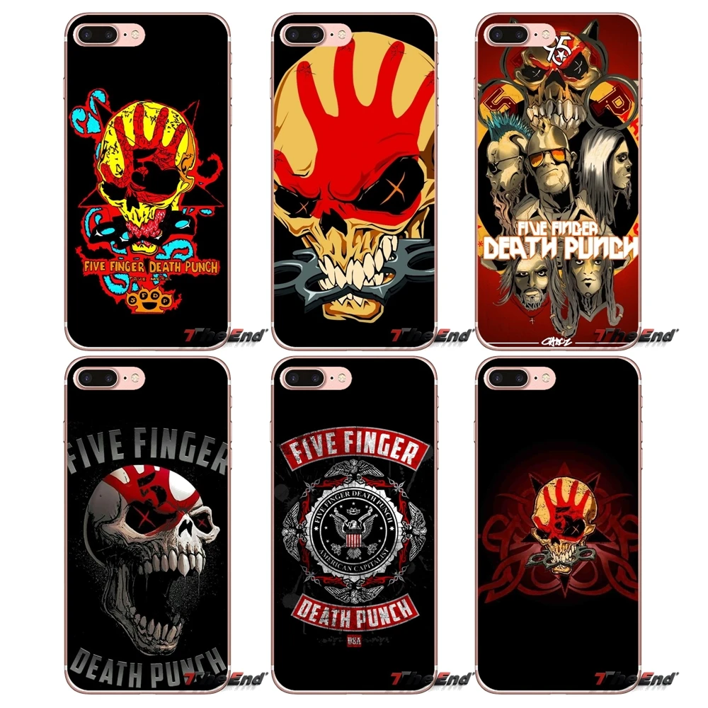 Аксессуары кожаный чехол Пять пальцев death punch skull для Xiaomi Mi6 Mi 6 A1 Max Mix 2 5X 6X Redmi Note 5 5A 4X