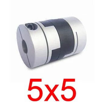 

New 5x5 5mm double slider coupling,oldham type shaft flexible coupling,Servo motor stepper motor clamp type coupler D20 L33