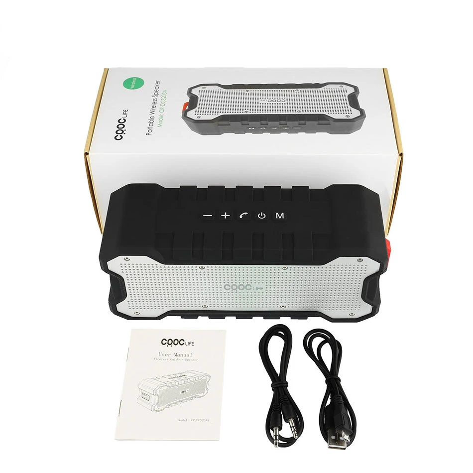 

New Arrival IP65 Outdoor Sports Bluetooth Speaker 5200Mah Loudspeaker Portable Mini Sound Bar for Cycling for iPhone/Android