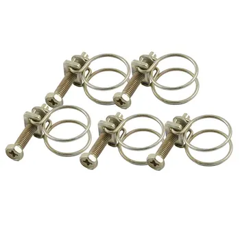 

5 pcs 13-19 mm adjustment range wire water oil tube hose clamps