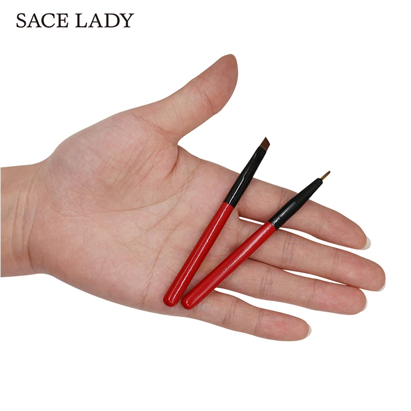 SACE LADY набор кистей для макияжа бровей Профессиональная подводка глаз гель крем
