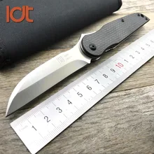 LDT Seki 032 Складной Нож Бритва D2 лезвие из углеродного волокна ручка наружные карманные ножи Военный нож для выживания охотничий нож EDC инструменты