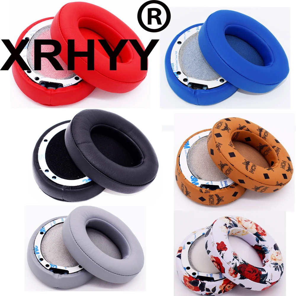 

XRHYY Multi Colors Replacement Earpad Ear Pads Cushions For Studio 3, Studio 2.0 Wired/Wireless B0500/B0501 Bruetooth Headphones