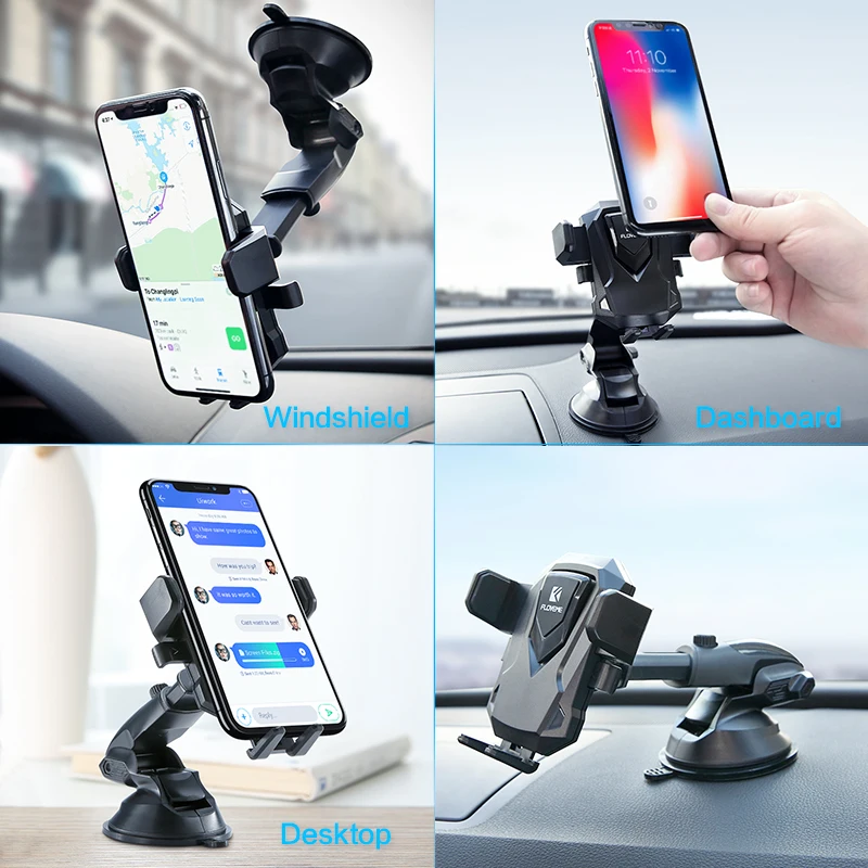 FLOVEME Universal Auto Telefon Halter 360 Rotatation Sucker Auto Halter Für iPhone Für Samsung Xiao