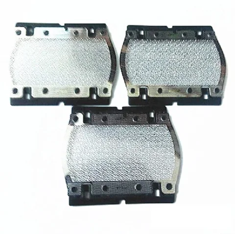 Substituição da Cabeça de Barbear Folha para Braun Grade de Malha Navalha Shaver Bolso Tela M60 M90 M30 P70 P80 P90 M60s M90s 550 555 3 Pcs 5s