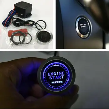 

Frosted Matte Surface Car Engine Start Push Button Switch Ignition Starter Kit