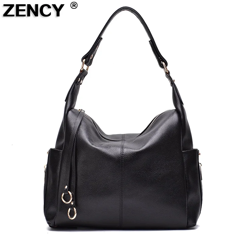 Couro de Vaca Natural das Senhoras Moda Primeira Camada Genuíno Borlas Bolsa Ombro Cruz Corpo Mensageiro 2019