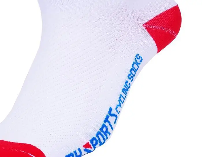 Унисекс профессиональные носки для велоспорта с принтом, длина до ...