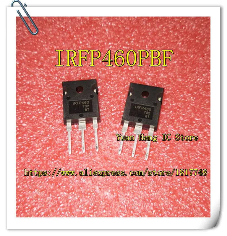 10 шт./лот IRFP460PBF IRFP460 500 в N-канальный MOSFET TO-247 | Электроника