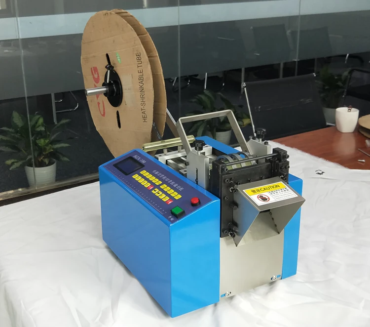 

110V/220V Automatic Cable PVC Pipe Cutter , Heat-shrink Tube Cable Pipe Cutting Machine