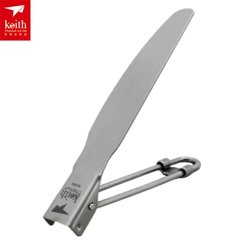 Складная Ложка для кемпинга Keith Ti5301/Ti5308|folding titanium spork|titanium sporktitanium spoon |