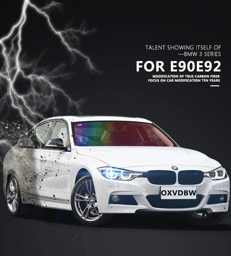 Для BMW E90 320i 325i E84 X1 Углеродные аксессуары двери автомобиля декоративные круглые рамки для динамиков Стикеры Регулировка динамиков стайлинга автомобилей