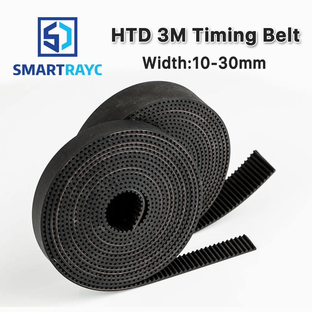 

Smartrayc High Quality HTD3M PU Open Belt 3M Timing Belt 3M-15 Polyurethane for CO2 Laser Engraving Cutting Machine