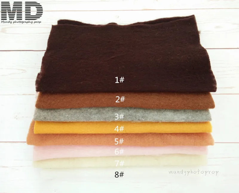 

Wool felt blanket photo prop,Basket stuffer woolen mat,basket filler photography props