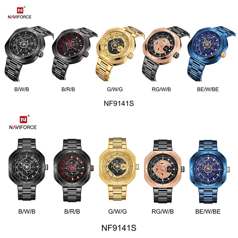 Relogio Masculino NAVIFORCE Для мужчин часы лучший бренд класса люкс спортивные