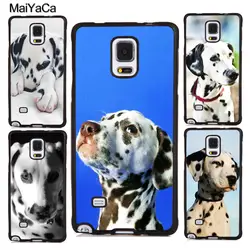 MaiYaCa собака далматин мягкие резиновые телефон чехлы для samsung Galaxy S4 S5 S6 S7 edge plus S8 S9 плюс Примечание 4 5 8 задняя крышка