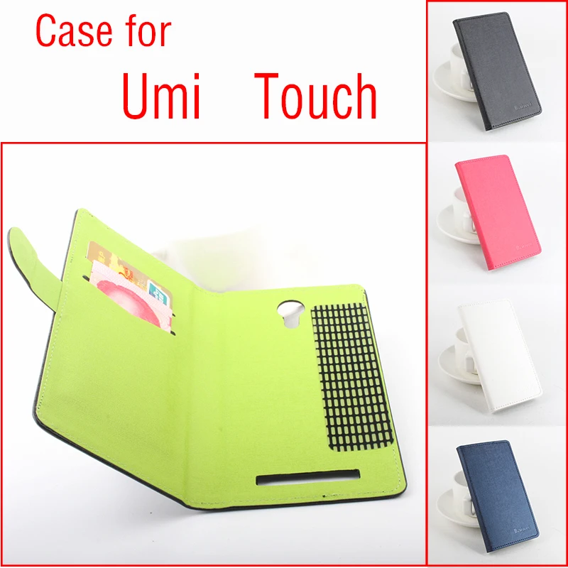 

Flip Cover for Umi Touch Case Fashion Hit Color Luxury Leather Wallet Phone Bag Case for Umi Touch