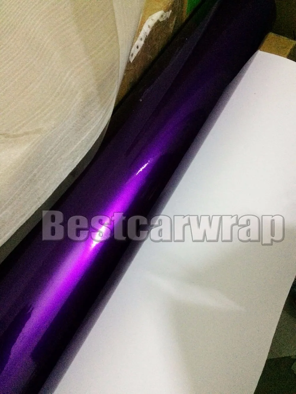high glossy mid night purple car wrapping film candy purple vinyl wrap 3M ARLON SKY PURPLE SHEET (6)