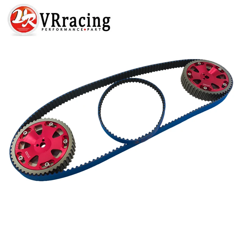 

VR RACING - HNBR Racing Timing Belt + Balance + Aluminum Cam Gear FOR EVO 1-9 4G63 VR-TB1007B+6538R