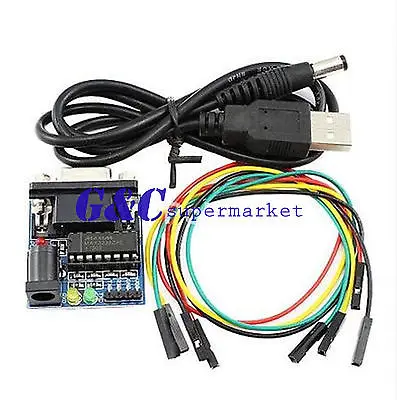 

RS232 To TTL Converter Module COM Serial MAX232CPE Transfer atmega16