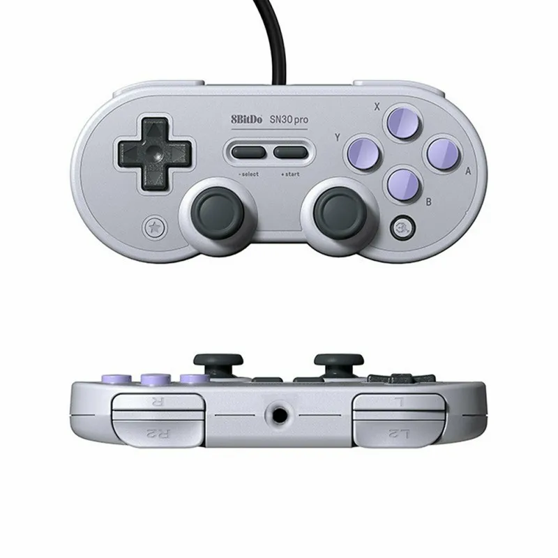 New USB Wired 8BitDo Wired SN30 Pro USB Gamepad for Nintendo Switch Windows Raspberry Pi SN Edition