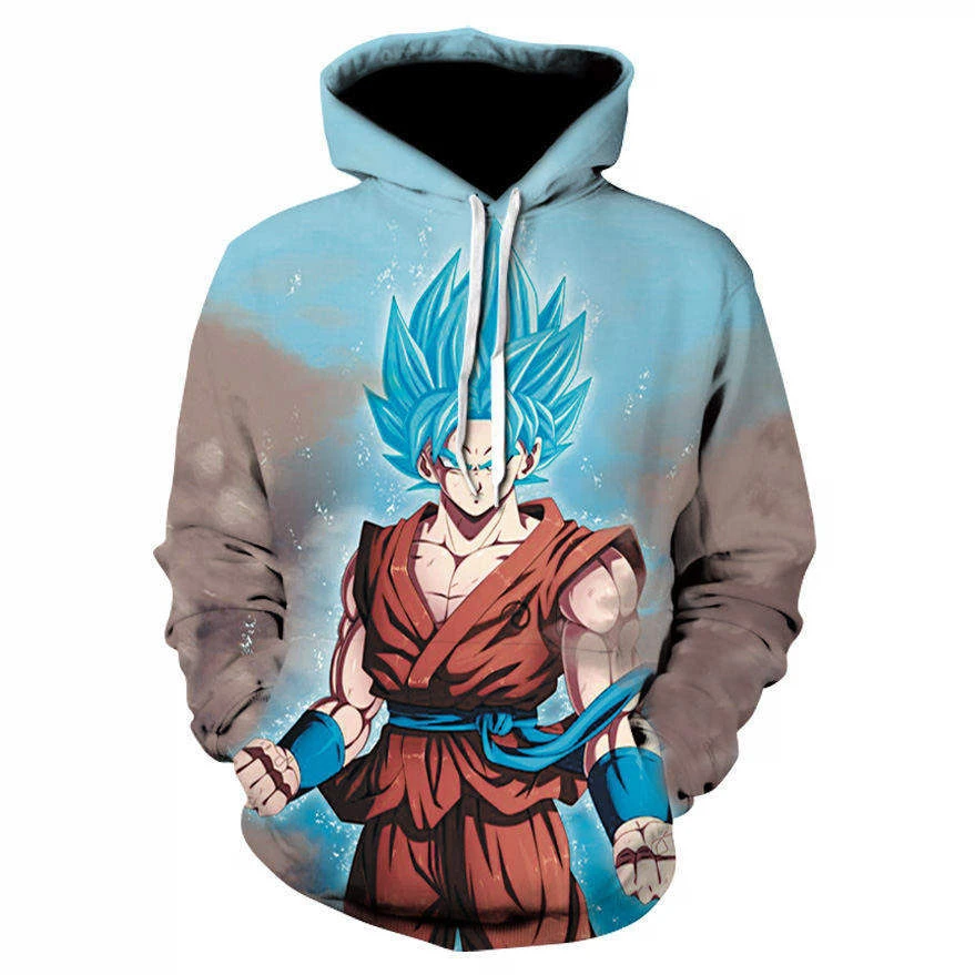 De Goku Anime Sueteres De Dragon Ball Z Sudadera Con Capucha