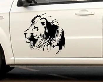

4 Size Door Car-Styling Body Car-Covers Vinyl Hood Spare Tire Cover Lion Many Colors Car Stickers