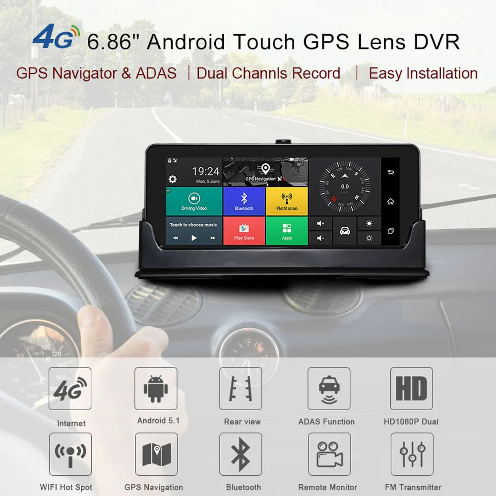 4G Car GPS Navigation