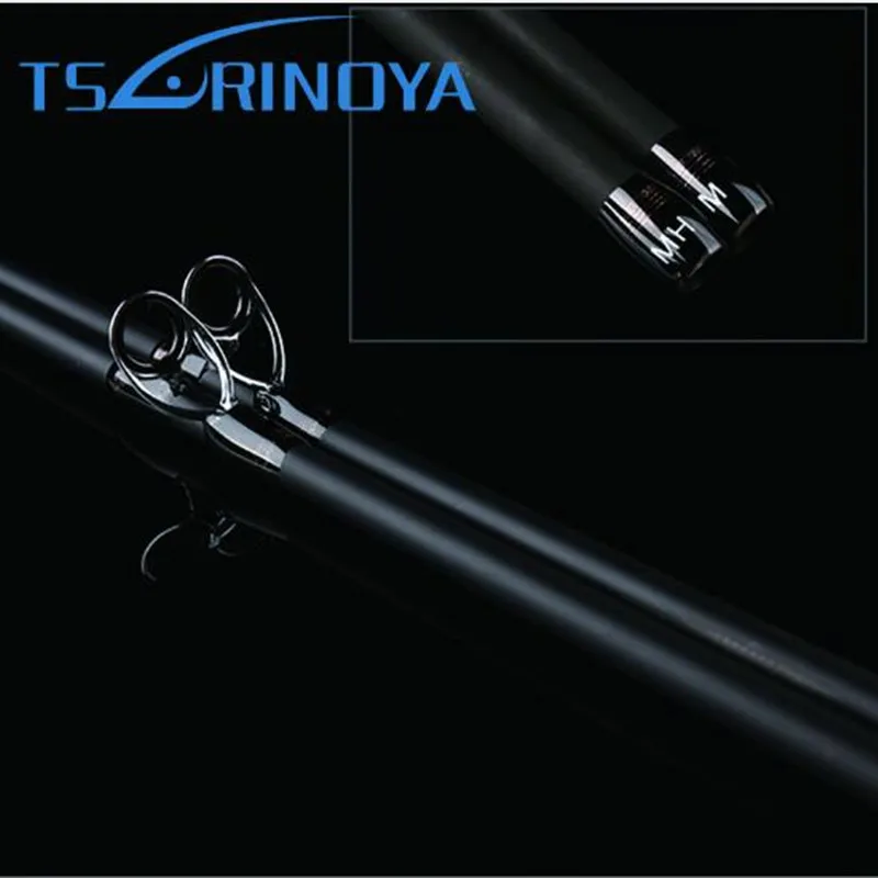 Спиннинговое удилище TSURINOYA 2 1 м наконечника (m/MH Power) удочка для забрасывания Vara De