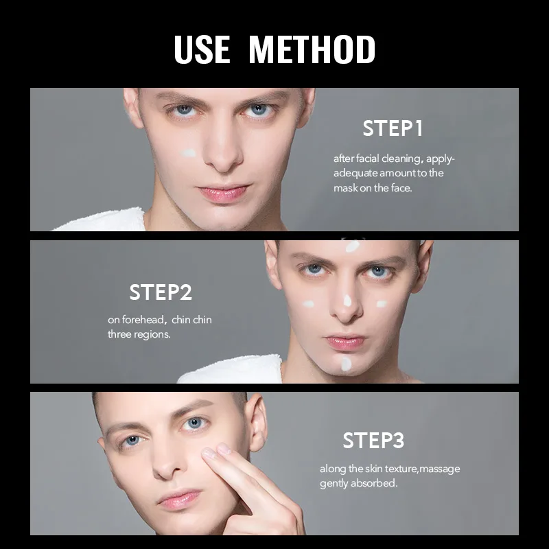 Goede MENCODES 50ml Mannen Nicotinamide Whitening Gezicht Crème Fleuren Huidskleur Up Crème Hydraterende Concealer Whitening Crèmes