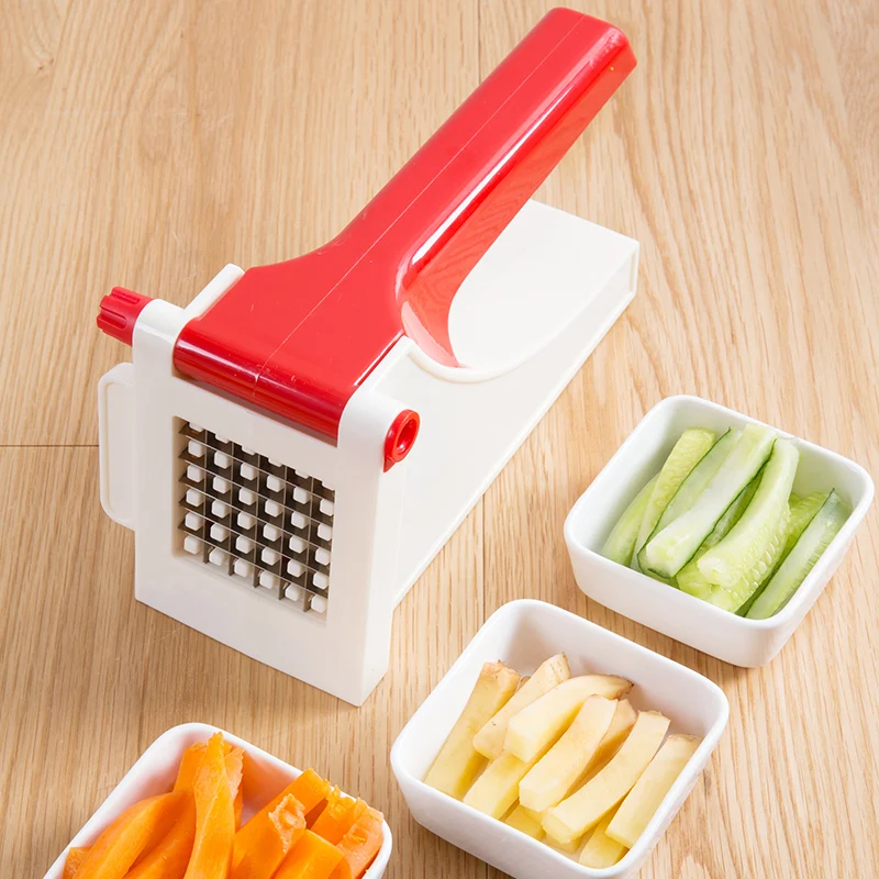 

New French Fry Potato Cutter Potato Chip Maker Chipper for Cucumber Carrot Kitchen Accessories Kitchen Knives Cooking Tools