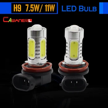 

Cawanerl H9 11W 7.5W Car Light Source LED Bulb 12V Car Fog Light Daytime Running Light DRL White Blue Green Red Purple Yellow