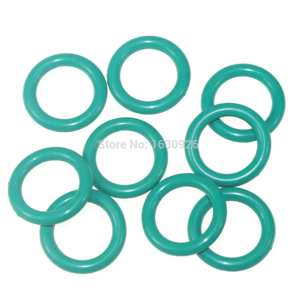 

QTY50 Fluorine Rubber FKM Outer Diameter 12mm Thickness 1.9mm Seal Rings O-Rings