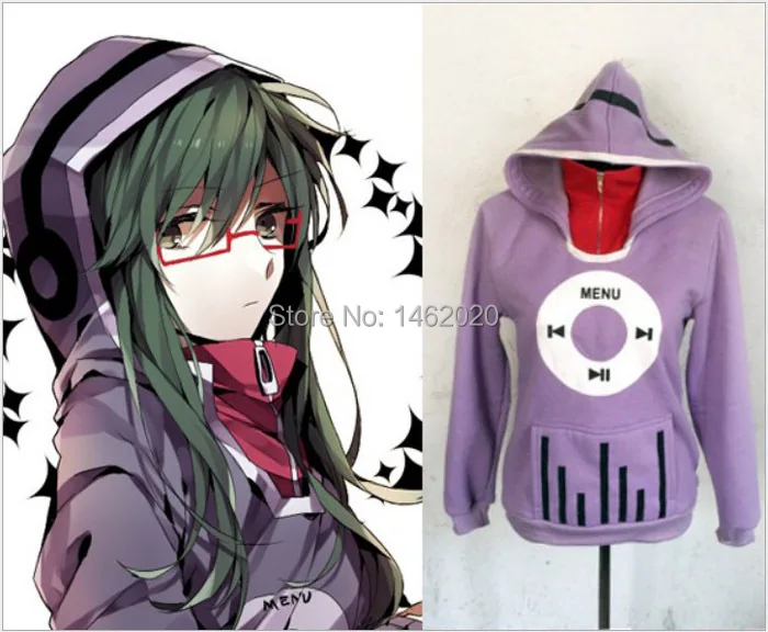 

Anime Kagerou Project Mekaku City Actors Kido Tsubomi Thin Hoodies Cosplay Sweatshirts Unisex Casual Music Pullover Coat