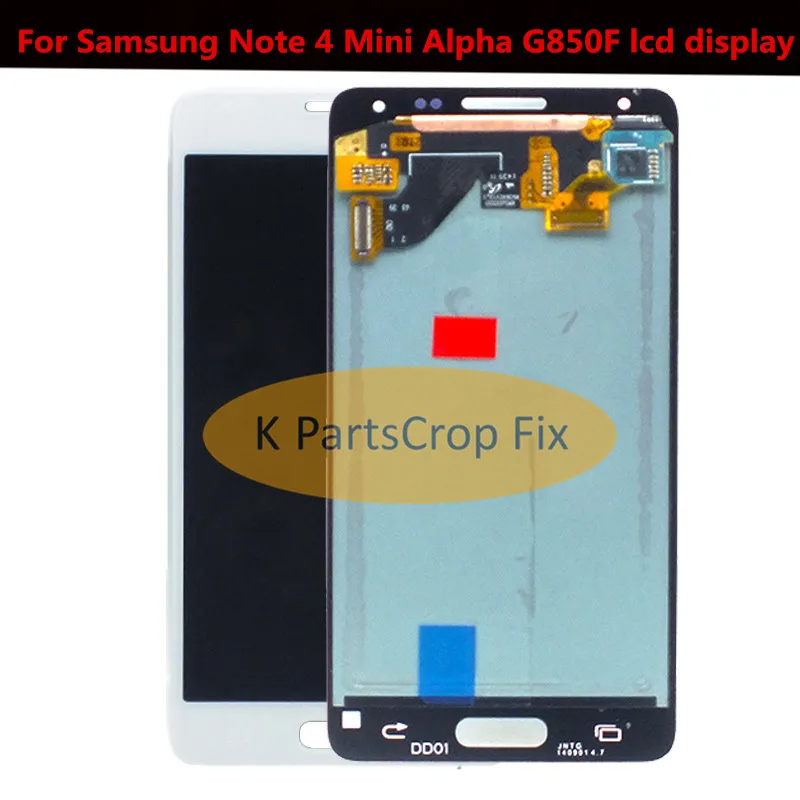 

100% Tested Super AMOLED LCD for Samsung Note 4 Mini Alpha G850 G850F G850M G850K LCD Display Touch Screen Digitizer Assembly