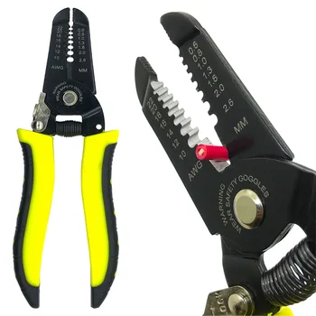 Stripping Multifunctional Pliers, Used For Cable Cutting, Crimping Terminal 0.2-6.0mm, High-precision Automatic Brand Hand Tool 9
