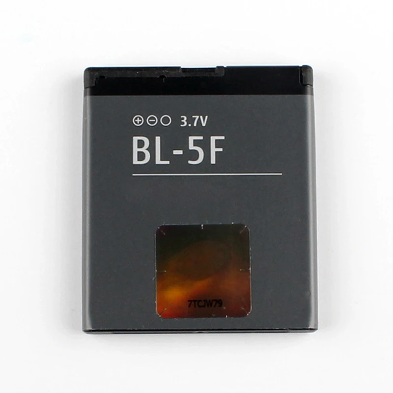Оригинал высокое Ёмкость BL-5F Батарея для NOKIA E65 N93I N95 N96 6290 6210S X5 C5-01 | Мобильные