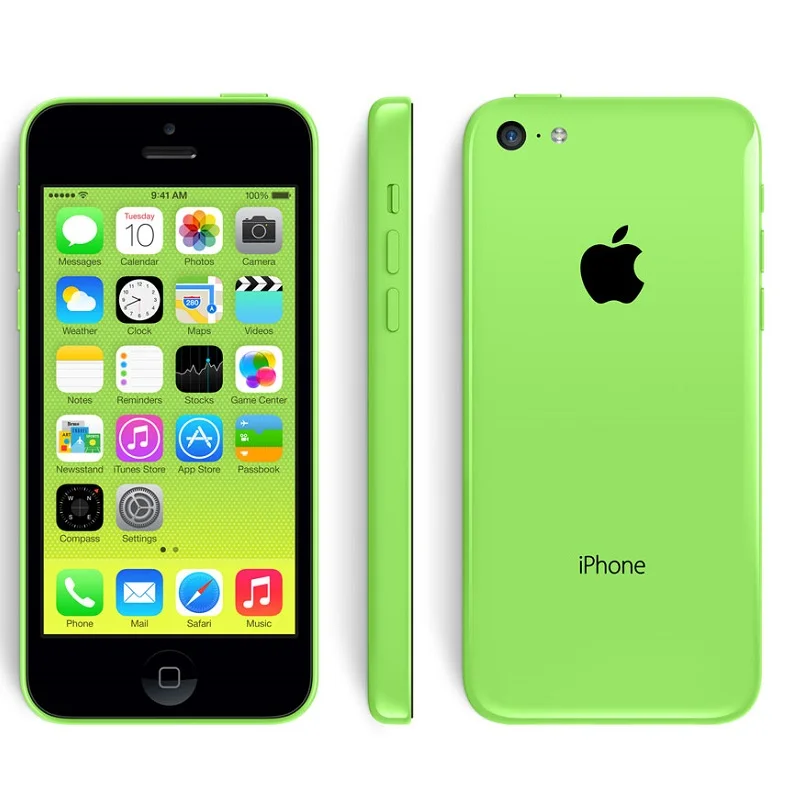 Unlocked Original Apple iphone 5C 8GB 16GB 32GB Cellphone 4.0" Dual Core 8MP Camera IOS WIFI GPS mobile phone cellphones apple iPhones