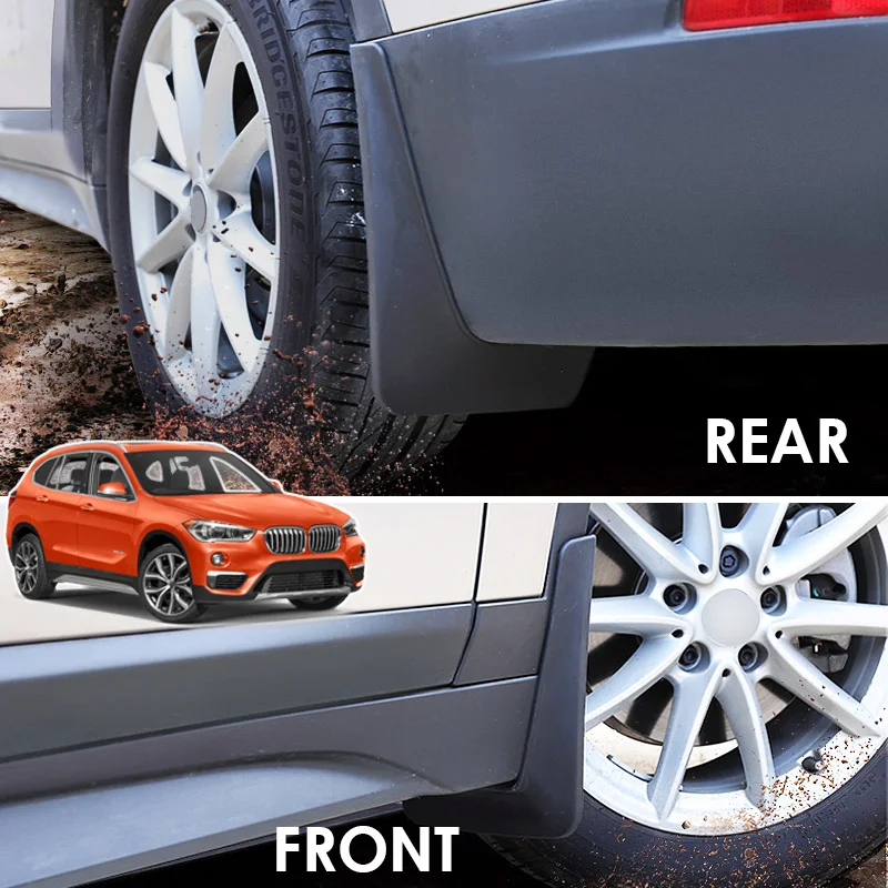 Брызговики Xukey для BMW X1 F48 2016 2017 2018 2019 2020|flaps splash guards|mud flaps guardssplash guard |
